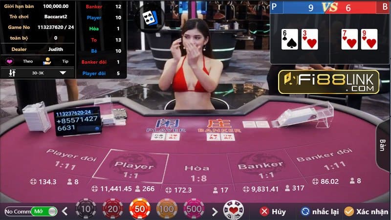 Game bài baccarat Fi88 - Game bài online đình đám hiện nay 7 Game Bài Baccarat Trò Chơi đình đám Nhất Trong Mọi Thời đại