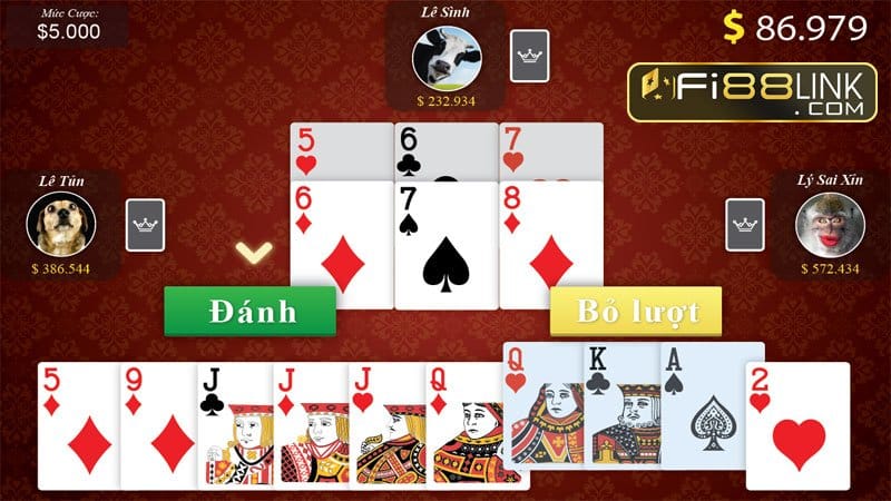 Top 10 tựa game đánh bài online Fi88 uy tín nhất 4 Top 10 tựa game đánh bài online đổi tiền mặt uy tín nhất tại Fi88