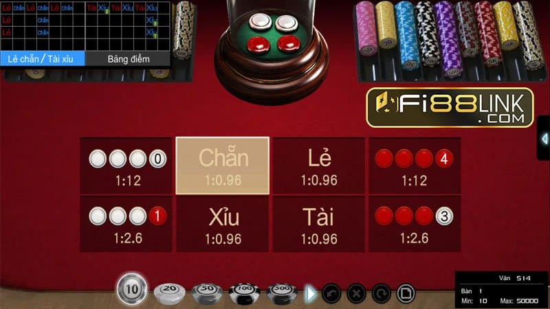 Game Xóc đĩa - Trò chơi kiếm tiền cực đơn giản tại Fi88 2 Tất cả thông tin về game Xóc đĩa kiếm tiền cực đơn giản tại Fi88