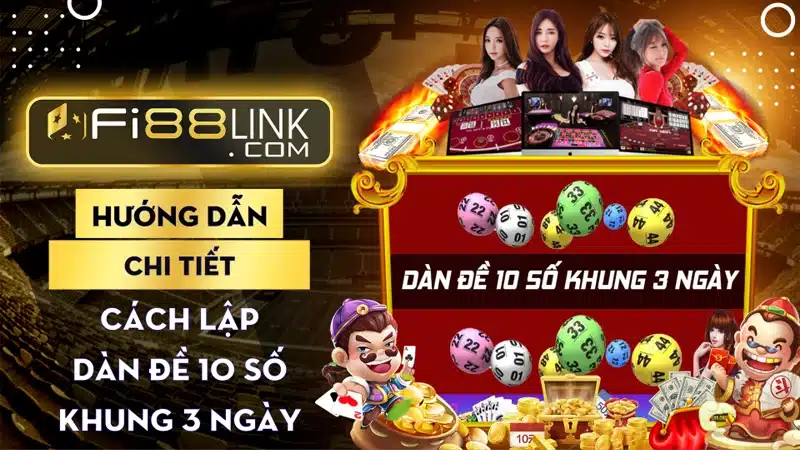 Hướng dẫn chi tiết cách lập dàn đề 10 số nuôi khung 3 ngày 1 Cach Lap Dan De 10 So Nuoi Khung 3 Ngay