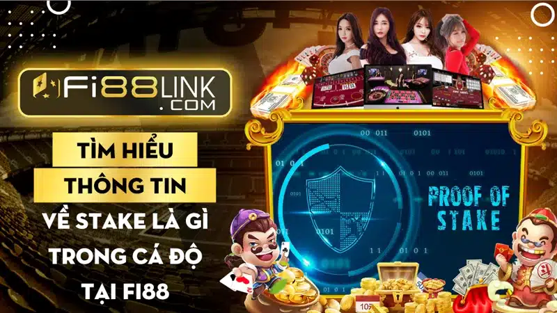 Tìm hiểu thông tin về stake là gì trong cá độ 1 Thể thao Fi88
