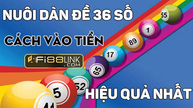 Cách vào tiền dàn đề 20, 36, 50, 64 và 72 số 2 Cach Vao Tien Dan De 36 So