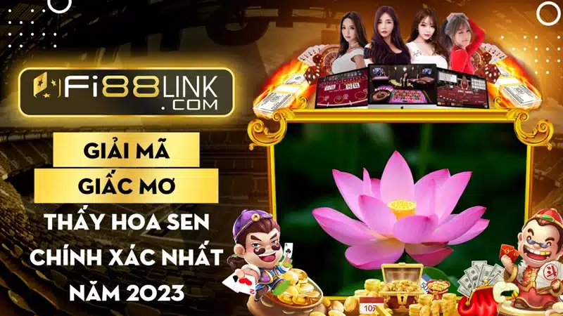 Giải mã giấc mơ thấy hoa sen chính xác nhất năm 2023 1 Mo Thay Hoa Sen